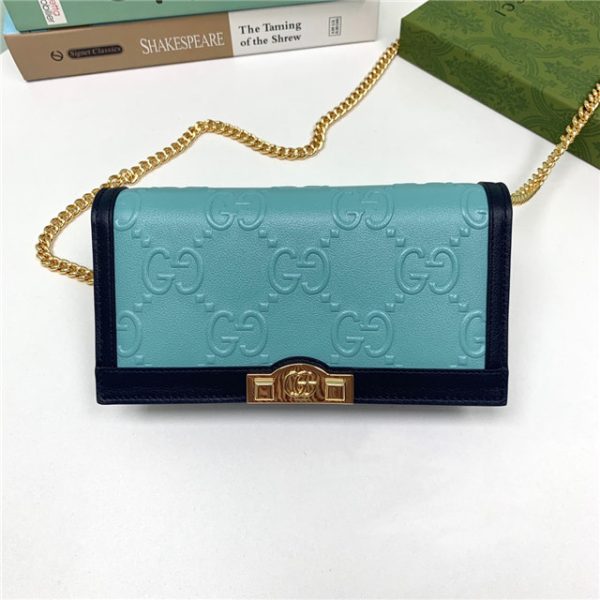Gucci GG Wallet With Chain (Varied Colors) - Image 11
