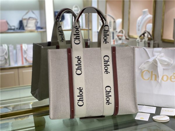 Chloe Large Woody Tote (Varied Colors) - Image 19