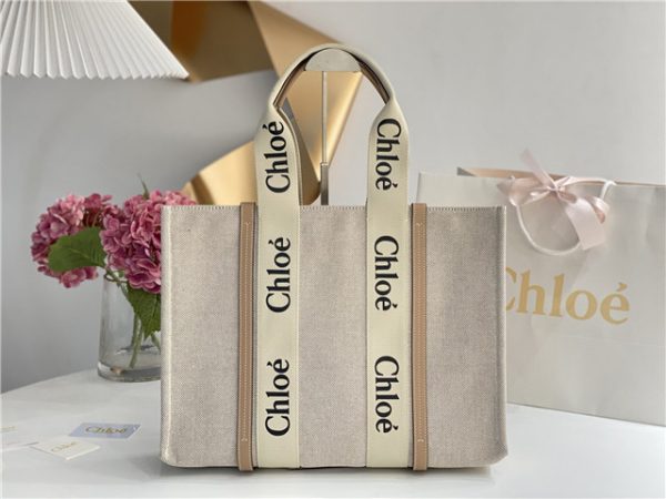 Chloe Large Woody Tote (Varied Colors) - Image 46