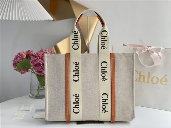 Chloe Large Woody Tote (Varied Colors) - Image 55
