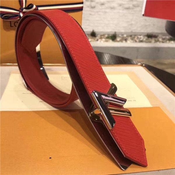 Louis Vuitton Twist 30mm Belt (Red) - Image 2