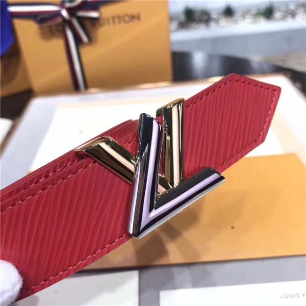Louis Vuitton Twist 30mm Belt (Red) - Image 5