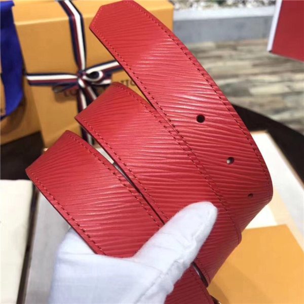 Louis Vuitton Twist 30mm Belt (Red) - Image 6