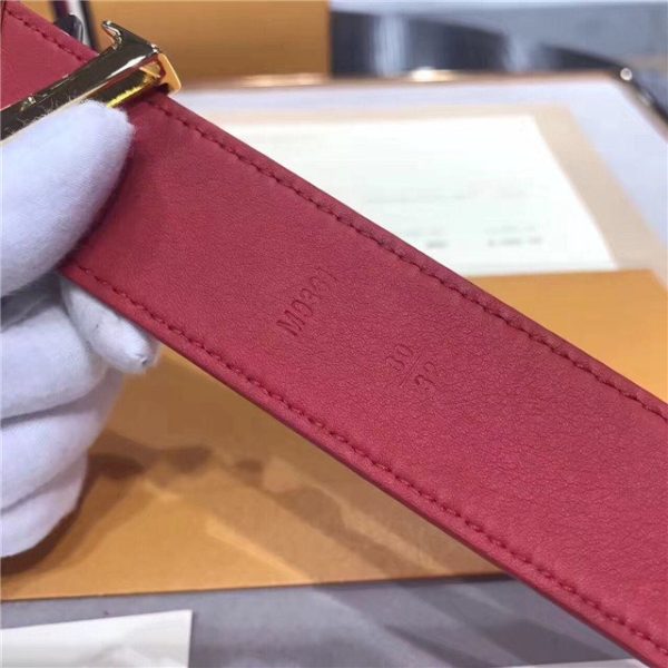 Louis Vuitton Twist 30mm Belt (Red) - Image 7