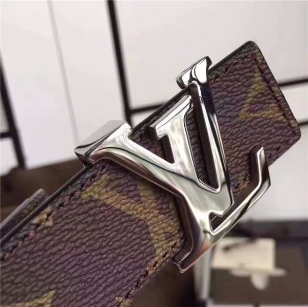Louis Vuitton Initiales 30mm Reversible Replica Belt (Black) - Image 4