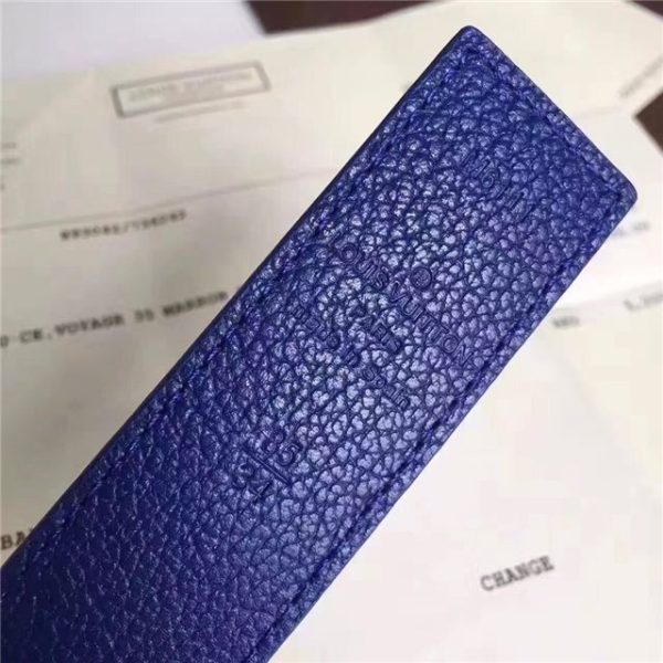 Louis Vuitton Initiales 30mm Reversible Belt (Blue) - Image 6