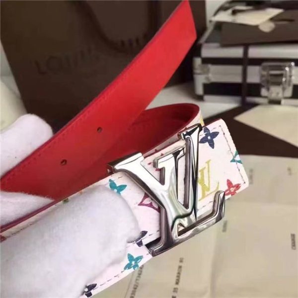 Louis Vuitton Initiales 30mm Reversible Belt (White) - Image 3