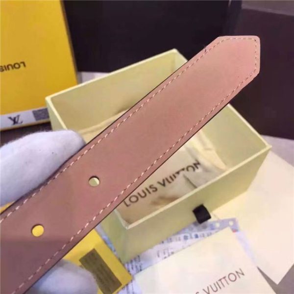 Louis Vuitton Mini 25mm Damier Azur Replica Belt - Image 6