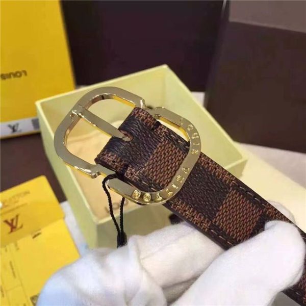 Louis Vuitton Mini 25mm Damier Ebene Belt - Image 4