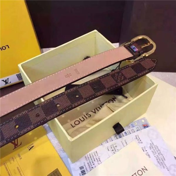 Louis Vuitton Mini 25mm Damier Ebene Belt - Image 5