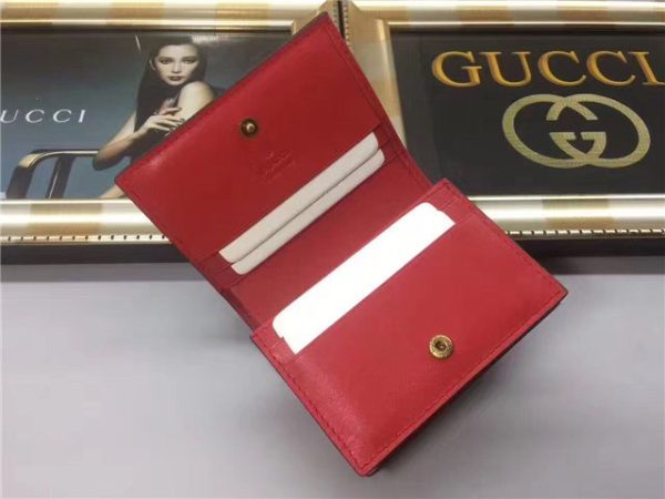 Gucci GG Supreme Card Case With Cherries - Image 6
