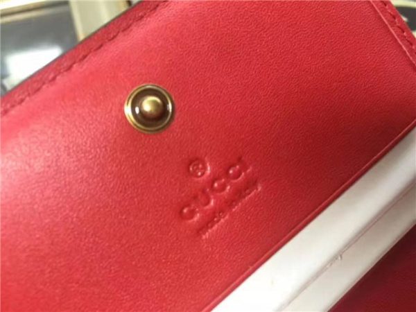 Gucci GG Supreme Card Case With Cherries - Image 9
