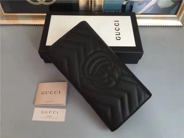 Gucci GG Replica Marmont Continental Wallet (Varied Colors) - Image 3