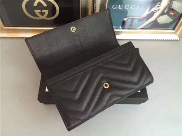 Gucci GG Replica Marmont Continental Wallet (Varied Colors) - Image 6