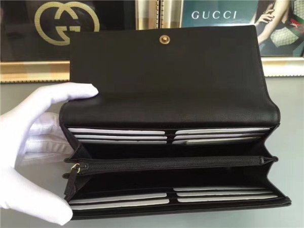 Gucci GG Replica Marmont Continental Wallet (Varied Colors) - Image 8