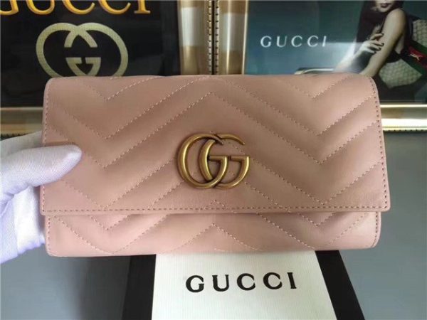 Gucci GG Replica Marmont Continental Wallet (Varied Colors) - Image 10