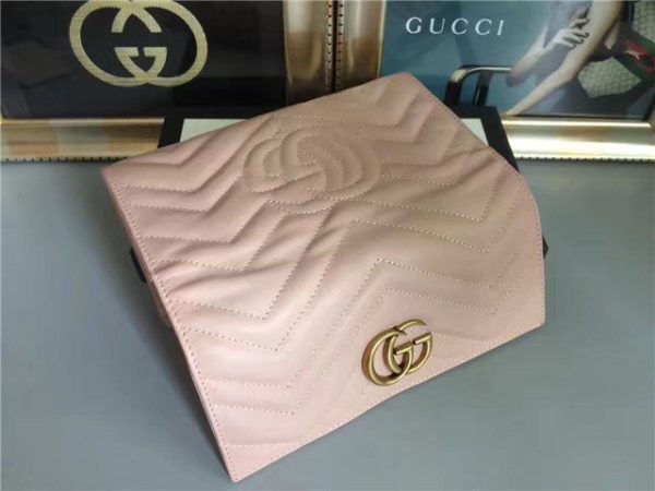 Gucci GG Replica Marmont Continental Wallet (Varied Colors) - Image 12