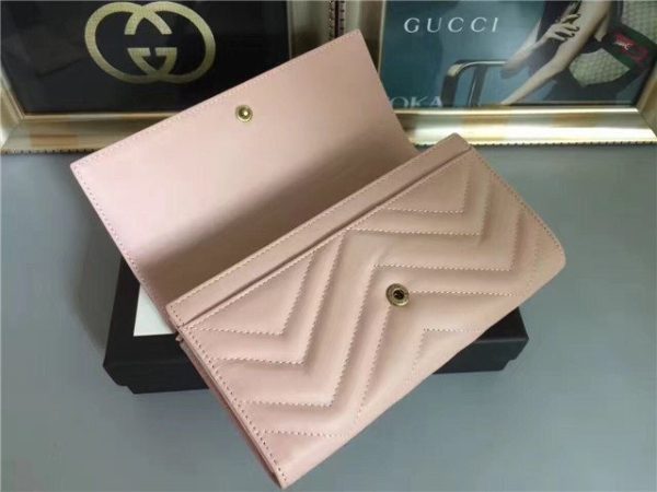 Gucci GG Replica Marmont Continental Wallet (Varied Colors) - Image 14