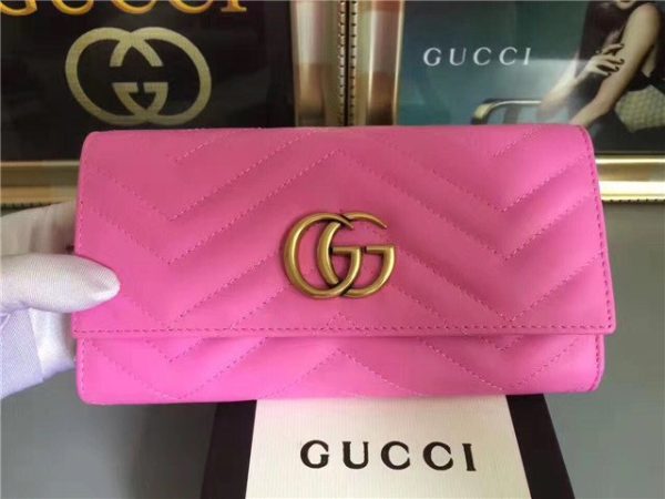 Gucci GG Replica Marmont Continental Wallet (Varied Colors) - Image 18