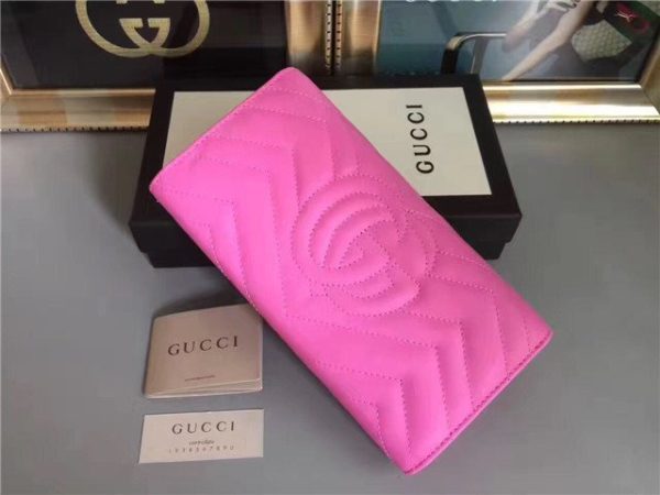 Gucci GG Replica Marmont Continental Wallet (Varied Colors) - Image 19