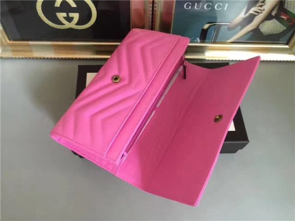 Gucci GG Replica Marmont Continental Wallet (Varied Colors) - Image 23