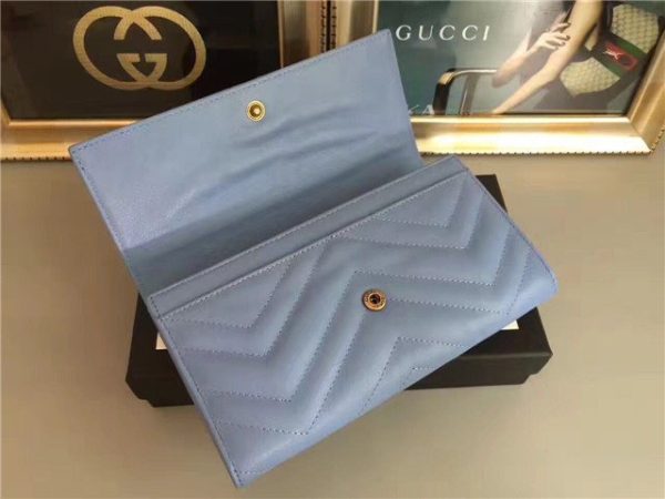 Gucci GG Replica Marmont Continental Wallet (Varied Colors) - Image 38