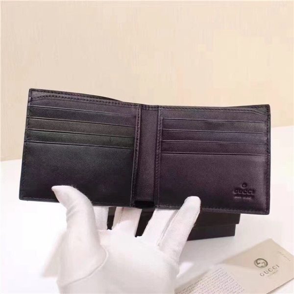 Gucci Snake Print GG Supreme Wallet - Image 4