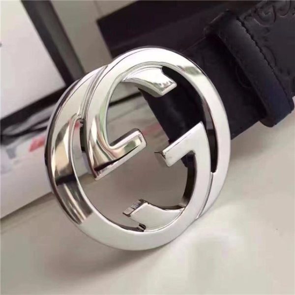 Gucci GG Signature Leather Replica Belt (Varied Colors) - Image 22
