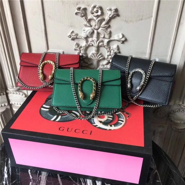 Gucci Dionysus Leather Super Mini Bag (Varied Colors) - Image 17