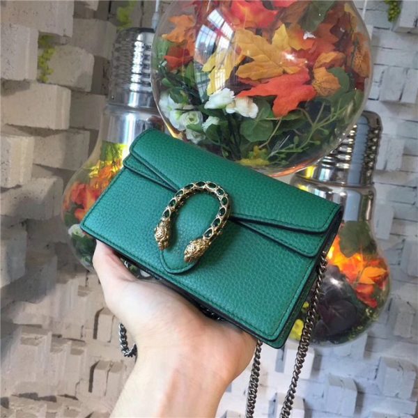 Gucci Dionysus Leather Super Mini Bag (Varied Colors) - Image 9