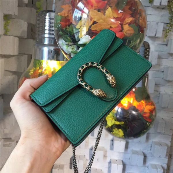 Gucci Dionysus Leather Super Mini Bag (Varied Colors) - Image 10