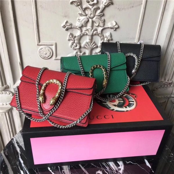 Gucci Dionysus Leather Super Mini Bag (Varied Colors) - Image 26