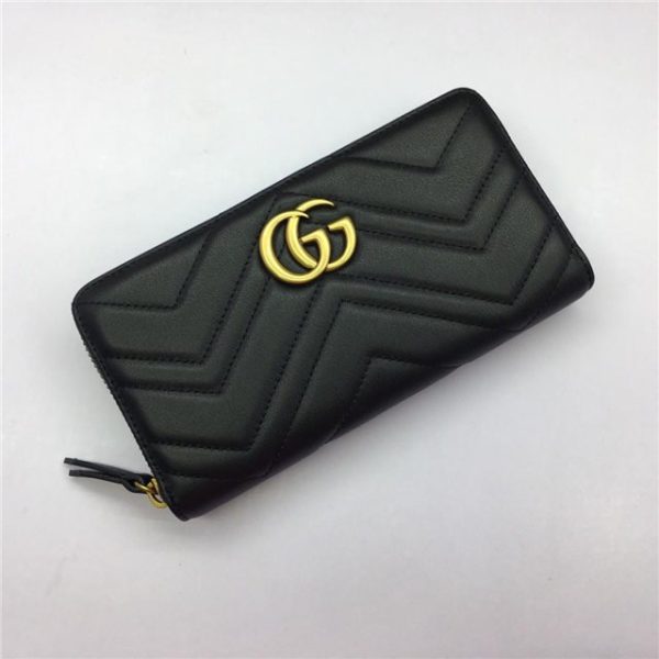 Gucci GG Marmont Zip Around Replica Wallet (Varied Colors) - Image 10
