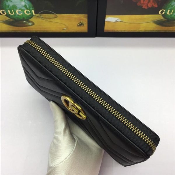 Gucci GG Marmont Zip Around Replica Wallet (Varied Colors) - Image 11