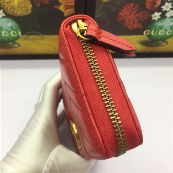 Gucci GG Marmont Zip Around Replica Wallet (Varied Colors) - Image 29