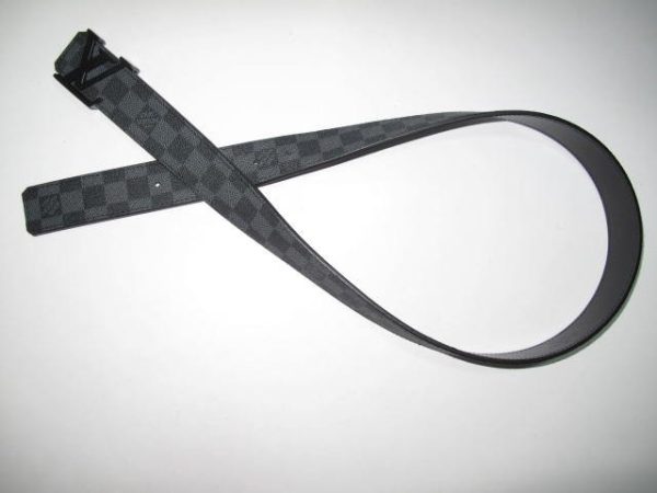 Louis Vuitton Initials Damier Graphite Belt - Image 3