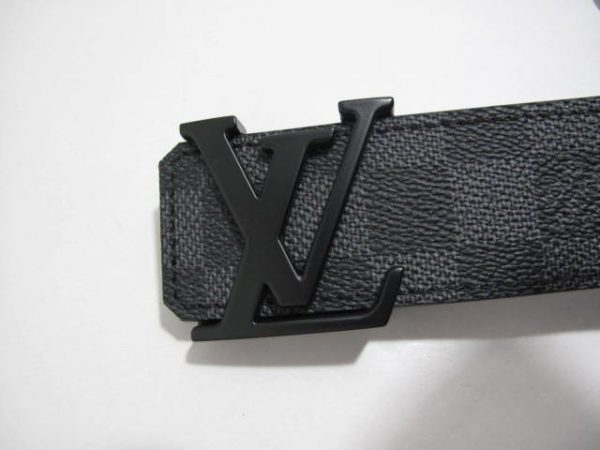 Louis Vuitton Initials Damier Graphite Belt - Image 4