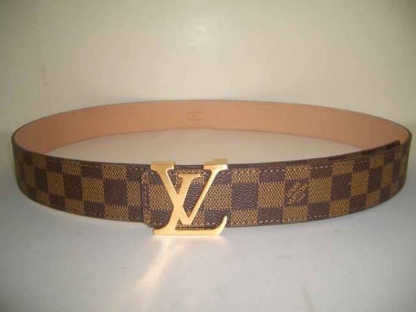 Louis Vuitton LV Initials Belt Damier w/ Gold - Image 2