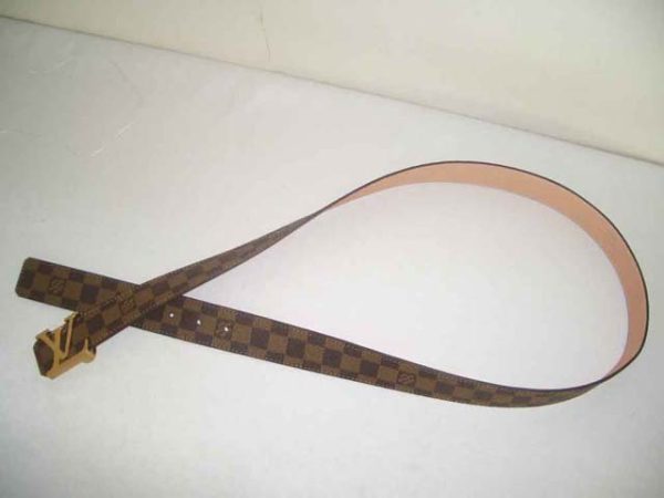 Louis Vuitton LV Initials Belt Damier w/ Gold - Image 3