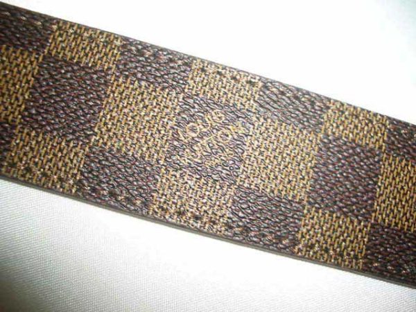 Louis Vuitton LV Initials Belt Damier w/ Gold - Image 6