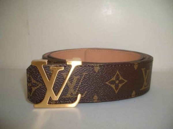 Louis Vuitton LV Initials Belt w/ Gold