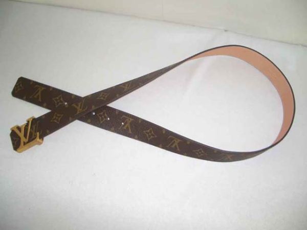 Louis Vuitton LV Initials Belt w/ Gold - Image 3