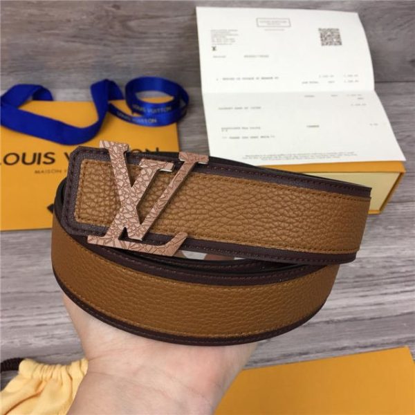 Louis Vuitton LV Covered 40mm Belt Havane - Image 4
