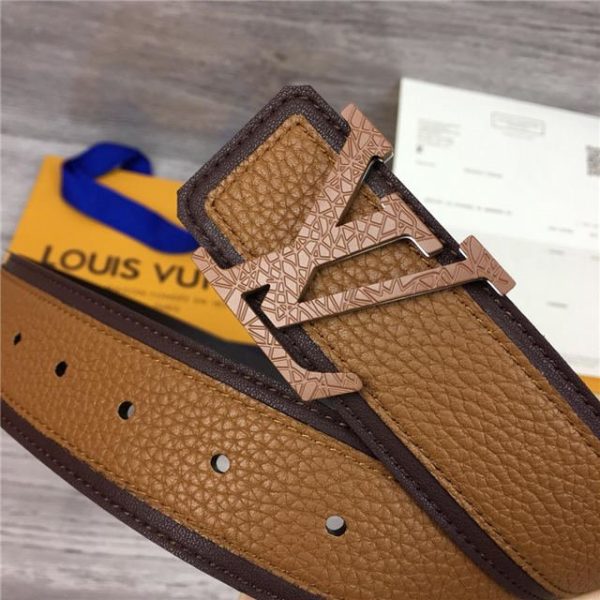 Louis Vuitton LV Covered 40mm Belt Havane - Image 6