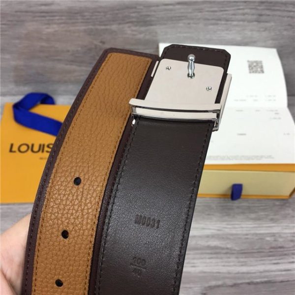Louis Vuitton LV Covered 40mm Belt Havane - Image 9
