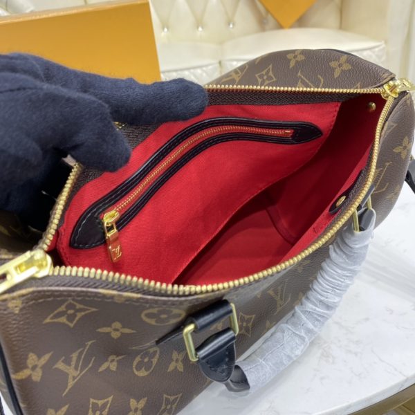 Louis Vuitton Speedy Bandouliere 30 Monogram Black M41112 - Image 18