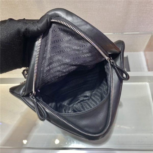 Prada Signaux Padded Nappa Leather Bag (Varied Colors) 1BA315 - Image 9