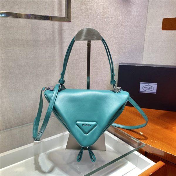 Prada Signaux Padded Nappa Leather Bag (Varied Colors) 1BA315 - Image 12