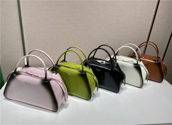 Prada Supernova Small Brushed Leather Handbag (Varied Colors) 1BA366 - Image 12