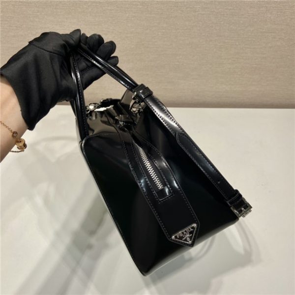 Prada Supernova Small Brushed Leather Handbag (Varied Colors) 1BA366 - Image 7